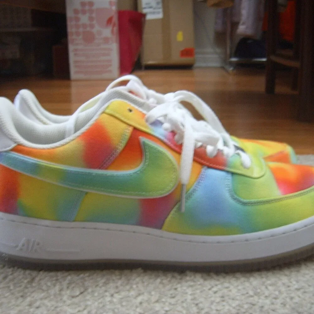 Size 11.5 - Nike Air Force 1 Low Summer of Peace Chicago Shoes/Sneakers - Picture 3 of 9